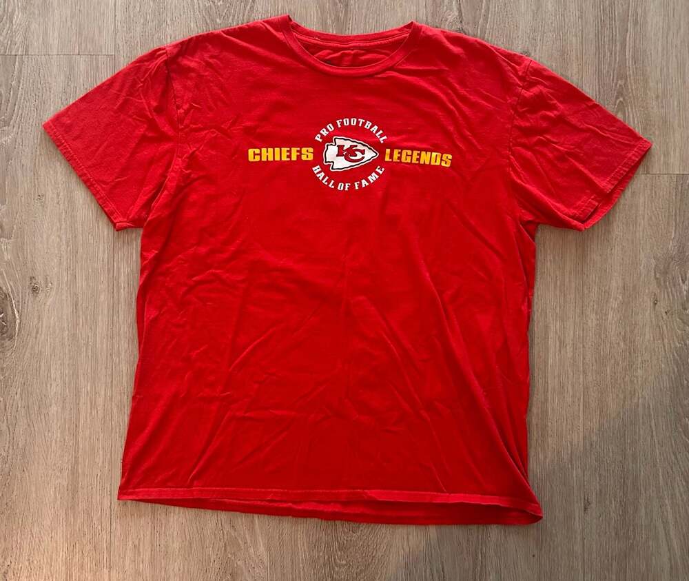 Kansas City Chiefs Pro Football Hall of Fame Legends T-Shirt Men's XL